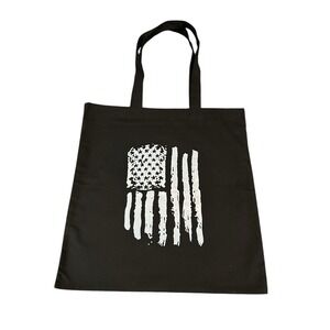 NEW canvas tote shoulder bag custom graphic handmade W 14 H 16 SH 11 inches